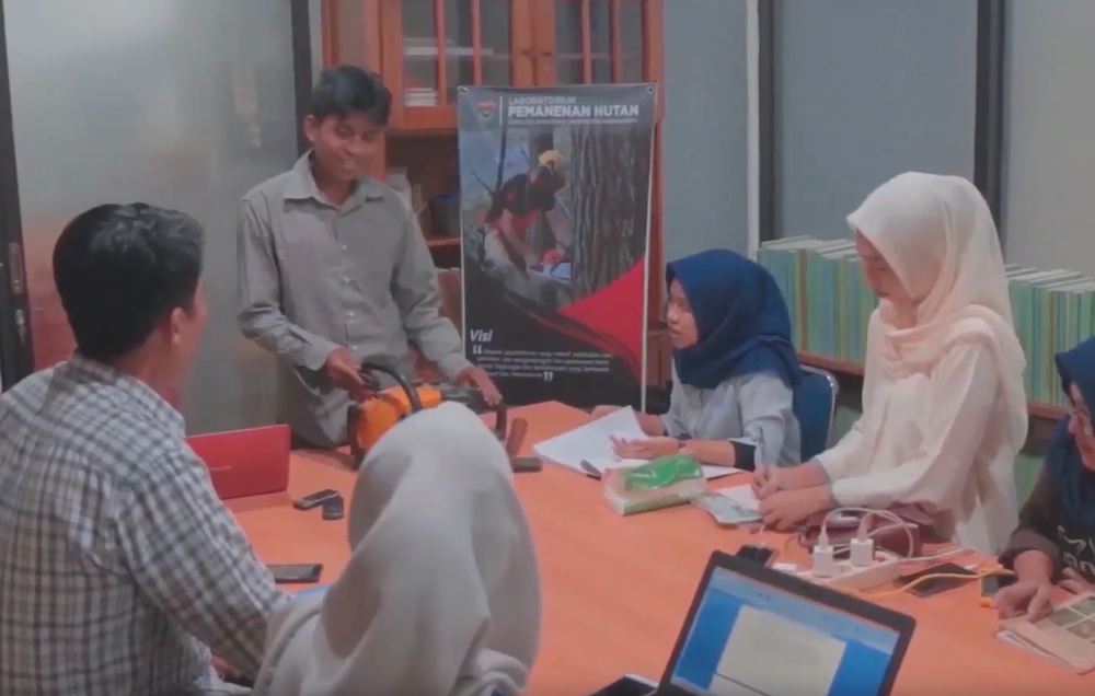 Laboratorium Pemanenan dan Pemukaan Wilayah Hutan